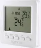 A white digital thermostat is shown against a white background. Produktbild-Vorschau