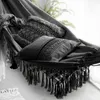 Duży hamak ogrodowy turystyczny boho huśtawka boho dzień Podgląd zdjęcia produktu 5
