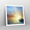 Poster - Poster ohne Rahmen - Segelboot Westen die Sonne - Produktbild-Vorschau 7