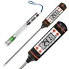 3x termometro/sonda per alimenti verde-blu Lunghezza sonda Anteprima dell’immagine prodotto 1