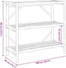 vidaXL Étagère avec 3 étagères 100x40x90 cm bambou Voir les images du produit 8