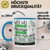 Bogenschützin Tasse Geschenk Spruch Wer Will Schon Produktbild-Vorschau 3