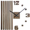 Wanduhren DIY Holz Eiche Lamellen große Wanduhr 60 cm 3D Produktbild-Vorschau 8