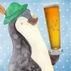 Mr. & Mrs. Panda Bierglas Rotkehlchen Federn - Transparent Produktbild-Vorschau 3