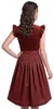 Dirndl Ansfelden 70cm Länge henna 38 Produktbild-Vorschau 6