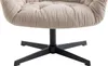 Drehsessel - Stoff - Beige - OPHELIE Produktbild-Vorschau 5