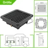 12V Wohnwagen Lüfter, 2,4W leiser Ventilator, Produktbild-Vorschau 6