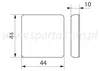 3M Gummi Türpuffer selbstklebend 44x44x10 mm Weiß Produktbild-Vorschau 2
