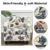 2 kusy potahu na židle Club Chair Covers, Stretch Printed Náhled obrázku produktu 3