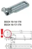 Sada: pánt BSCH 10-17-170 winterhoff, držiak pántu BSCHG Náhľad obrázku produktu 2