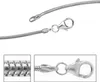 JOBO Halskette Kette 925 Sterling Silber rhodiniert 1,3 mm Produktbild-Vorschau 1