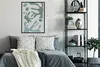 MuchoWow® Gerahmtes Poster Formen - Abstrakt - Grün 60x80 Produktbild-Vorschau 5