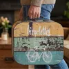 Vintage Holzkoffer im Fahrrad Design von HMF mit 25 cm Breite Produktbild-Vorschau