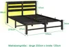 MODFU Metallbett 120x200 Bettgestell mit 2 Produktbild-Vorschau 7