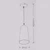 Pendelleuchte Nickelmatt Pendellampe 1xE27 Hängelampe Produktbild-Vorschau 5
