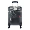 MuchoWow® Koffer Handgepäck Trolley Rollkoffer Kleine Produktbild-Vorschau 1