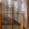 Rideau à panneaux vintage à fleurs en dentelle avec Voir les images du produit 4