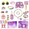Adventskalender 2026 Mädchen Einhorn mit Haarschmuck Produktbild-Vorschau 1