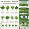 Kunstpflanzen für Balkon und Garten Dekoration Produktbild-Vorschau 5
