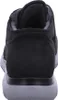 The back view of a black boot with a gray sole. Produktbild-Vorschau