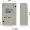 Oktaplex Dämmerungssensor außen IP65 Dämmerungsschalter mit Produktbild-Vorschau 6