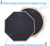 Drum Practice Pad, 2-seitig leises Übungspad mit Produktbild-Vorschau 2