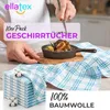 EllaTex 10er Pack Geschirrtücher Geschirrhandtücher 50x70 Produktbild-Vorschau 2