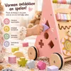 Loopwagen van hout – Loopwagen voor baby's | 38 x 32 x 46 Productafbeelding-voorbeeld 3