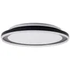 BRILLIANT Pederson schwarze LED Wand- und Deckenleuchte | Ø Produktbild-Vorschau 2