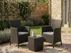 Keter Set de meubles de balcon Iowa, coussins d'assise Voir les images du produit 26