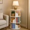 Libreria girevole BR91 Scaffale rotondo bianco Anteprima dell’immagine prodotto 5
