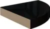 vidaXL Mensole galleggianti ad angolo 4 pz. MDF nero lucido Anteprima dell’immagine prodotto 12