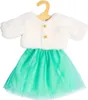 Manteau de poupée en peluche avec jupe, 35-45 cm Voir les images du produit 1