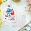 Mr. & Mrs. Panda Postkarte Modedesignerin Herz - Weiß - Produktbild-Vorschau 3