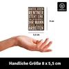 LANOLU Kühlschrankmagnete lustig- Rentner Frau arbeiten - Produktbild-Vorschau 5