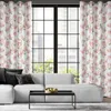 EUROFIRANY | Vorhang - weiß - 140 x 250 cm - rosa-goldene Produktbild-Vorschau 2