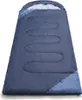 Sacco a pelo leggero con cappuccio 180 x 150 cm Camping Anteprima dell’immagine prodotto 2
