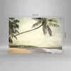 Bilder auf glas - Einteilig - Palme Strand Insel - 120x80cm Produktbild-Vorschau 3