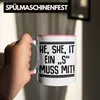 Trendation - Englischlehrer Tasse Geschenk He She It Produktbild-Vorschau 4