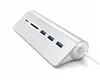 Satechi Aluminum USB 3.0 Hub und Card Reader - Silber Produktbild-Vorschau 5