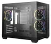 DeepCool CG330 3F, tour, PC, noir, ITX, micro ATX, Voir les images du produit 6