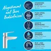 Badkamer- en keukenkranen GROHE wastafelkraan Quickfix Productafbeelding-voorbeeld 21