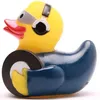 Badeente Diskjockey blau Vinyl 8,5 cm Produktbild-Vorschau 4