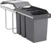 Cestino Hailo 3650191 TE Swing A Terzett 15 + 2x 7,5 litri Anteprima dell’immagine prodotto 1