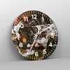 Wanduhr - Rund - Glasuhr - Abstraktion modern - 30x30cm - Produktbild-Vorschau 4