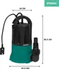 Vonroc Tauchpumpe Reinwasserpumpe - Wasserpumpe für Keller Produktbild-Vorschau 3