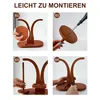 Holz Garnhalter magnetisch, Garnspindel mit Doppelspindeln, Produktbild-Vorschau 5