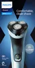 Philips X3063/00, rasoio rotante, nero, blu, SkinProtect, Anteprima dell’immagine prodotto 6