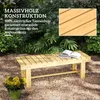 Outsunny Gartenbank 2-Sitzer Sitzbank Holzbank Gartenmöbel Produktbild-Vorschau 5