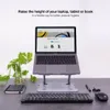 TooQ TQLRS0012-AL-G, Laptop- & Tablet-Ständer, Grau, Produktbild-Vorschau 7